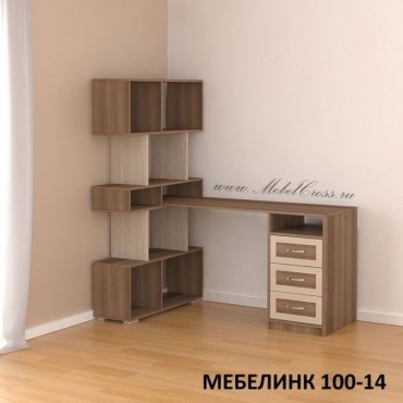 Компьютерный стол МЕБЕЛИНК 100-14 МДФ