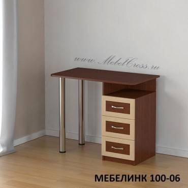 Компьютерный стол МЕБЕЛИНК 100-06 МДФ
