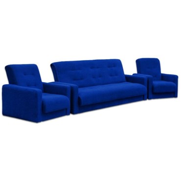 Комплект мягкой мебели МИЛАН (диван и два кресла) , 6 цветов
