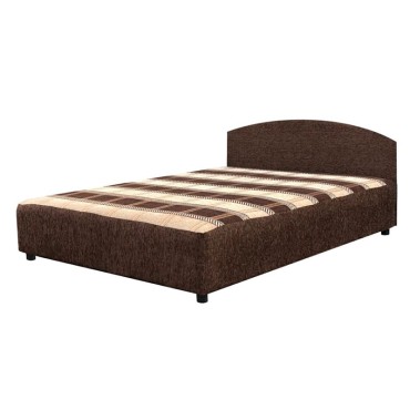Кровать без ящика коричневый мегабосс