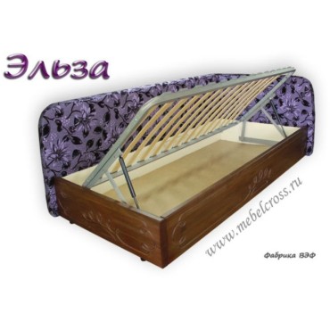 Кровать ЭЛЬЗА (3 спинки и подушки) :: Кровати фабрики ВЭФ